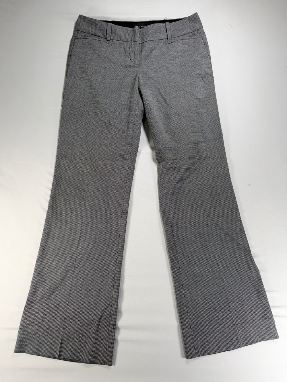 The Limited Drew Fit Dress Pants Women's 2 Grey Work Career Trouser Flares #1005
